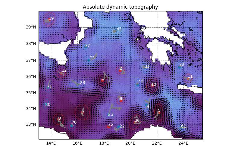 Absolute dynamic topography